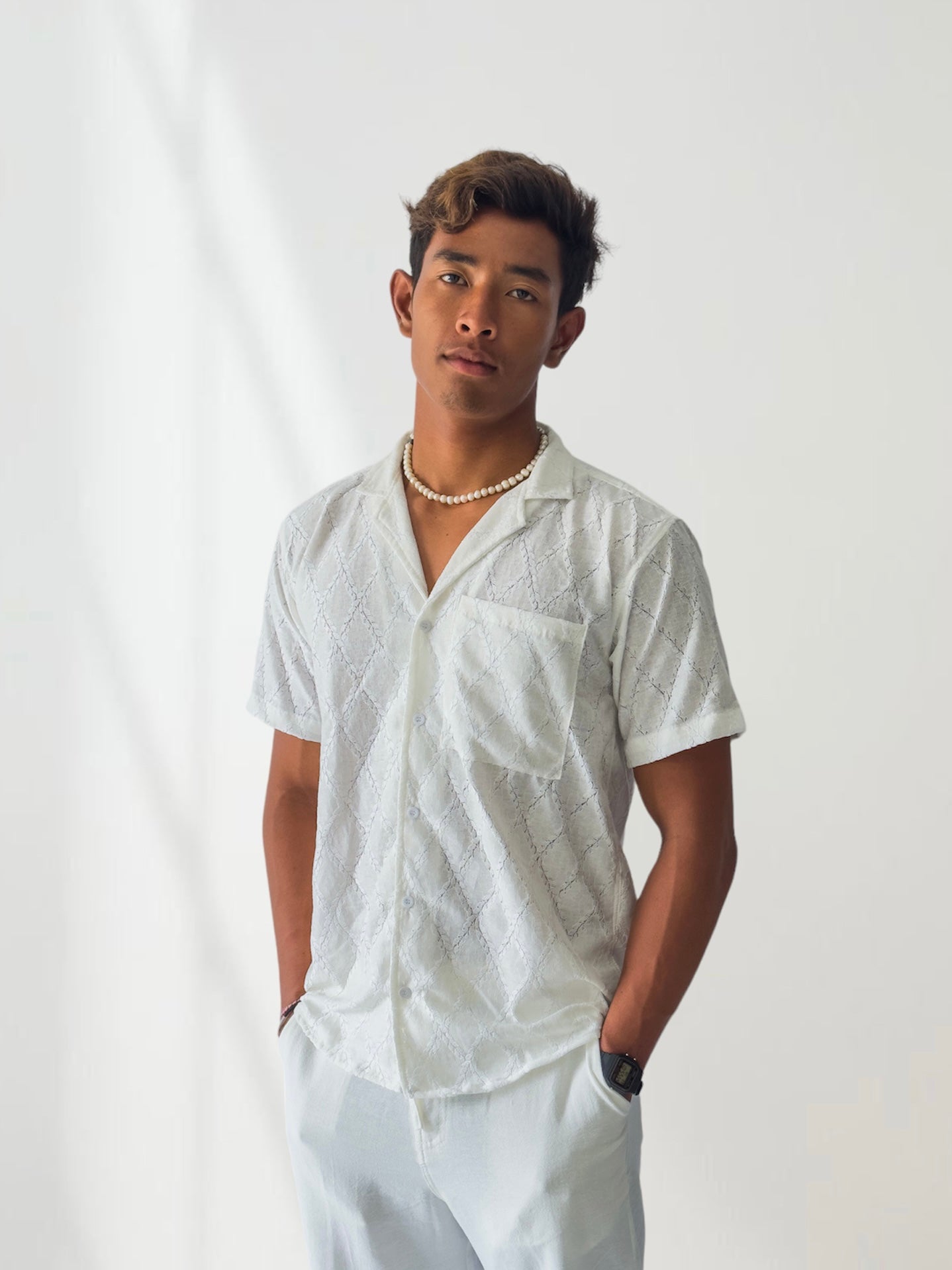 Bima Brocade Shirt