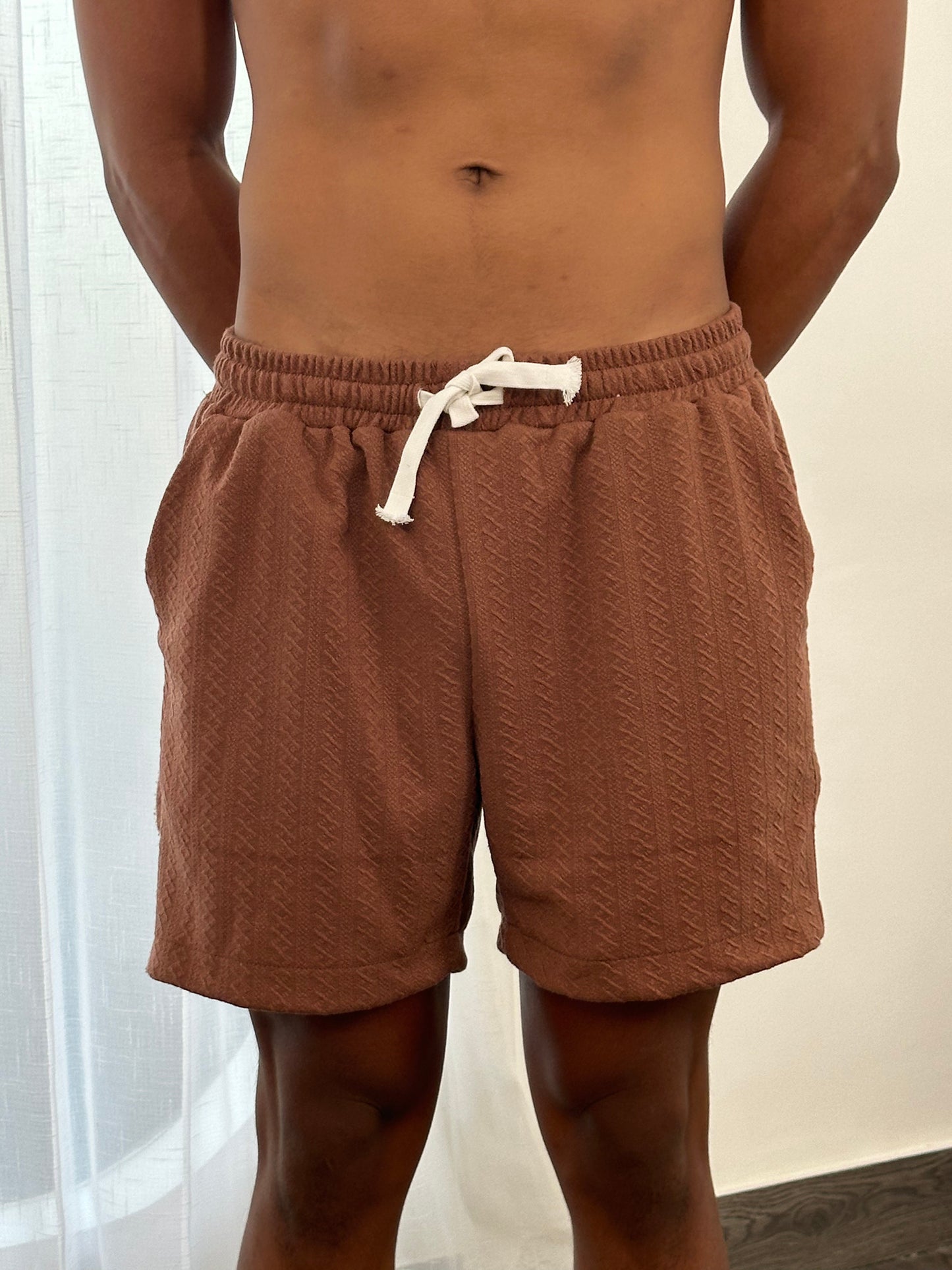 Lembongan Knitted Shorts by Cottonello - Men's Knitted Shorts